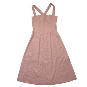 NWT Theory Bustier Sun Dress in Pink Ballet, size 6